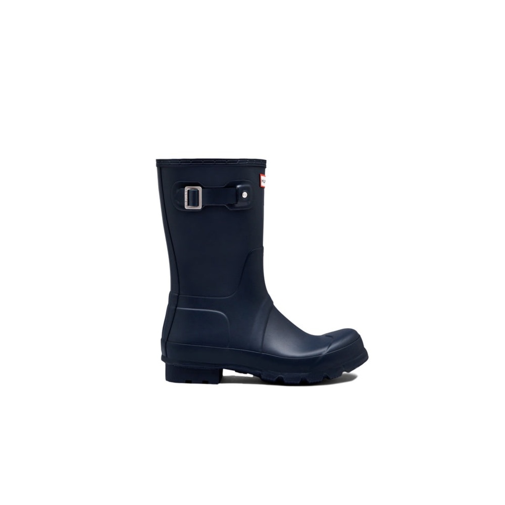 NEW❗️Hunter Men's Original Short Rain Boots in Navy - Picture 5 of 13